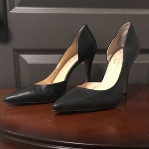 Jessica Simpson Black Heels